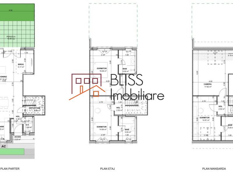 3-Bedroom Villa With Private Yard Pipera, Bucharest / Ilfov | Bliss Imobiliare / Photo 14 - BLISS Imobiliare