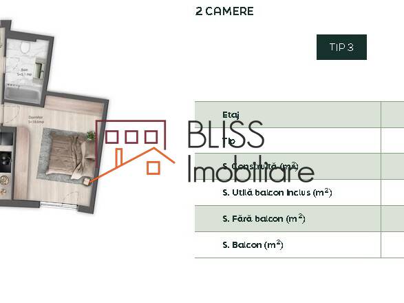 Apartament Luminos Cu 2 Camere, Finisaje Premium Si Balcon | Bliss Imobiliare / Photo 6 - BLISS Imobiliare