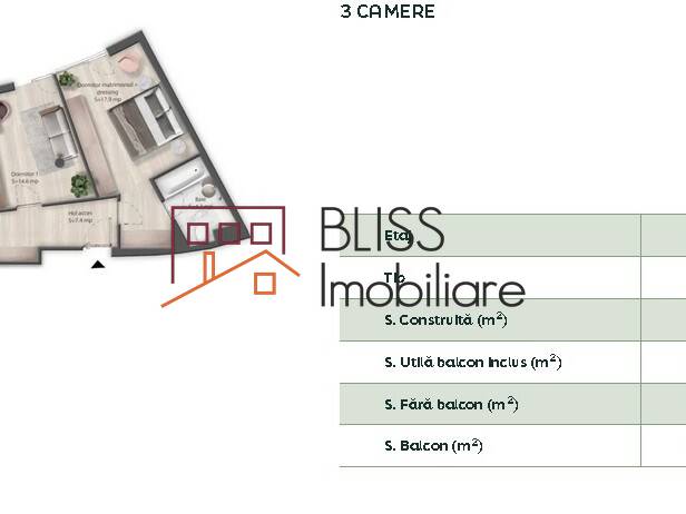 Apartament Boutique Cu 3 Camere Si Finisaje Premium - Brickville | Bliss Imobiliare / Photo 6 - BLISS Imobiliare