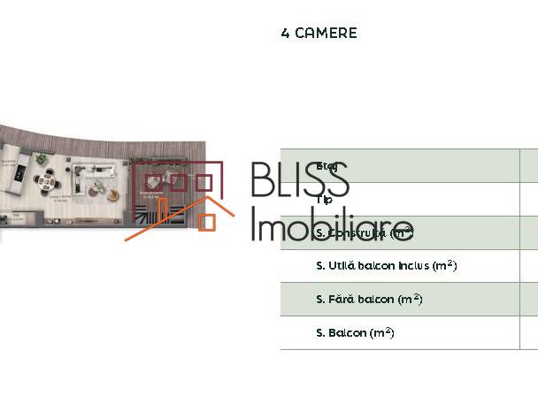 Apartament Premium Cu 4 Camere Si Terasa Generoasa - Brickville | Bliss Imobiliare / Photo 6 - BLISS Imobiliare