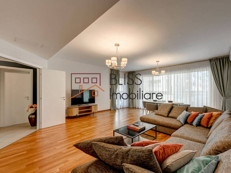 Apartment for Rent Herastrau | Nordului, Bucharest - 3 Bedroom - ID:119335 | Bliss Imobiliare / Photo 3 - BLISS Imobiliare