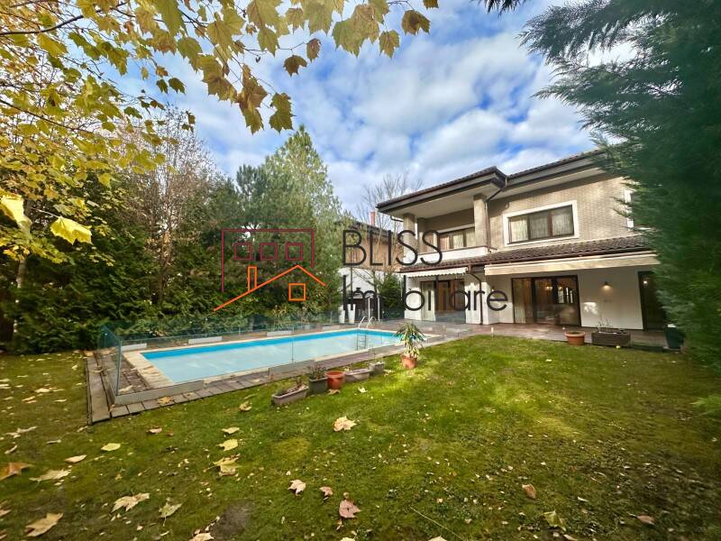 Villa for Rent Iancu Nicolae | Pipera, Bucharest / Ilfov - 7 Bedroom - ID:119782 | Bliss Imobiliare / Photo 1 - BLISS Imobiliare