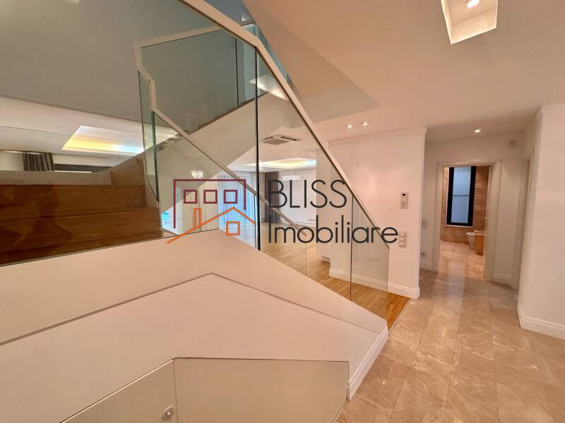 Villa for Rent Iancu Nicolae | Pipera, Bucharest / Ilfov - 7 Bedroom - ID:119782 | Bliss Imobiliare / Photo 9 - BLISS Imobiliare