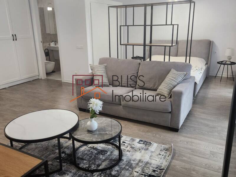 Modern Studio For Rent In Cloud 9 Residential Complex, Pipera/Aviatiei/Herastrau, Bucharest | Bliss Imobiliare / Photo 4 - BLISS Imobiliare