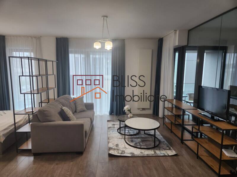 Modern Studio For Rent In Cloud 9 Residential Complex, Pipera/Aviatiei/Herastrau, Bucharest | Bliss Imobiliare / Photo 1 - BLISS Imobiliare