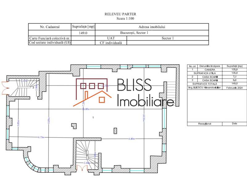 Villa for Rent Dorobanti | Primaverii | Kiseleff | Aviatorilor, Bucharest - 4 Rooms - ID:124774 | Bliss Imobiliare / Photo 2 - BLISS Imobiliare