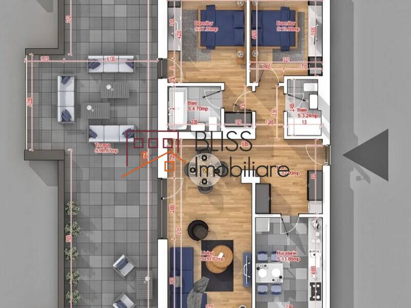 Apartament Penthouse –Terasa Panoramica | Bliss Imobiliare / Photo 20 - BLISS Imobiliare