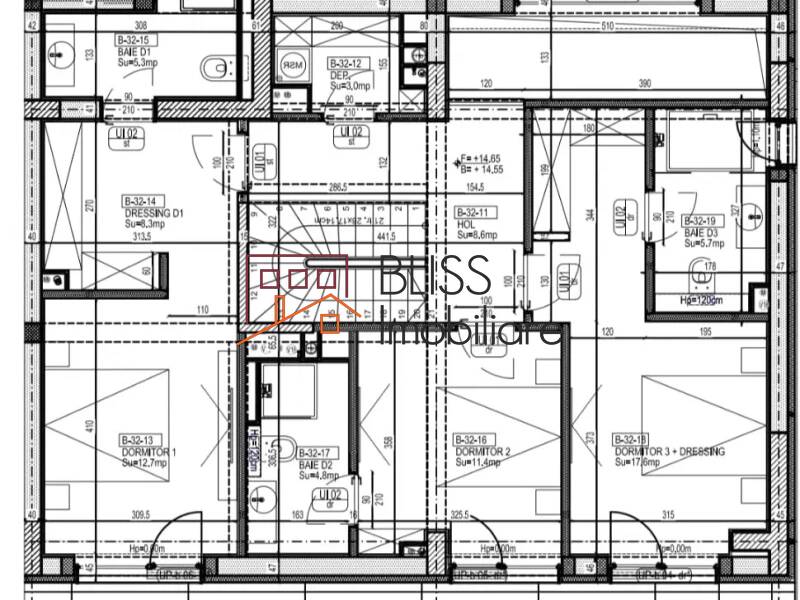 3-Bedroom Triplex Penthouse With Jacuzzi & Panoramic Terrace, Bucharest | Bliss Imobiliare / Photo 25 - BLISS Imobiliare