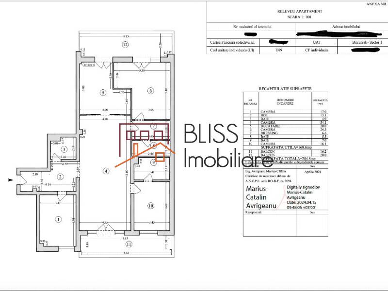 Luxury 3-Bedroom Apartment Herastrau – 205 Sqm, Parking, Terrace, Bucharest | Bliss Imobiliare / Photo 36 - BLISS Imobiliare