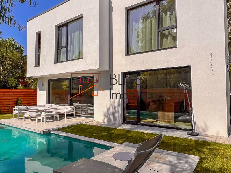 Villa for Rent Iancu Nicolae | Pipera, Bucharest / Ilfov - 5 Bedroom - ID:142773 | Bliss Imobiliare / Photo 3 - BLISS Imobiliare