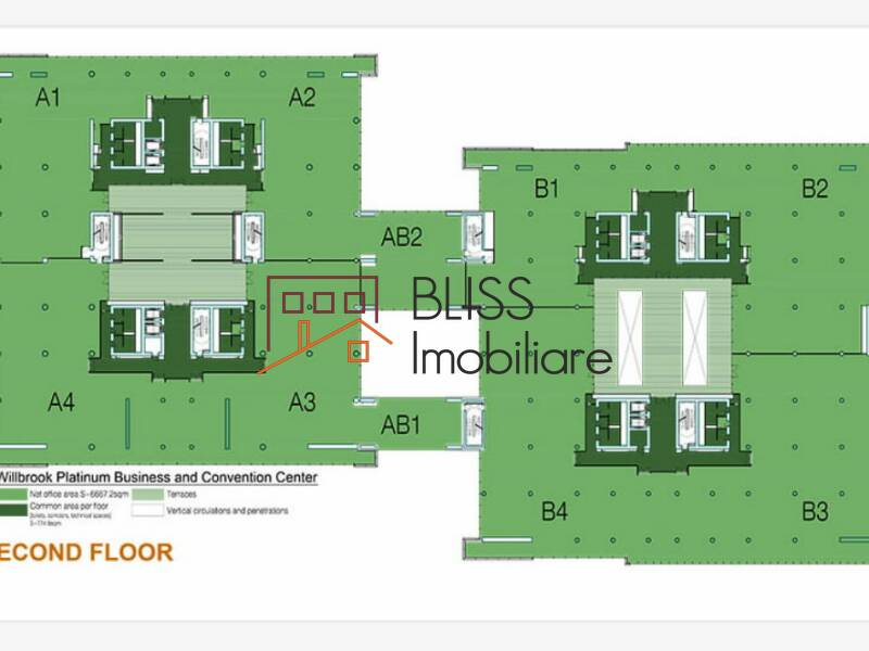 Office space for Rent Iancu Nicolae | Pipera, Bucharest - ID:142945 | Bliss Imobiliare / Photo 15 - BLISS Imobiliare