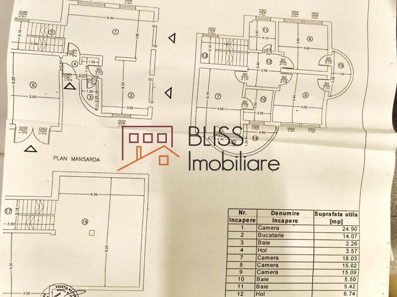 Casa de Inchiriat Iancu Nicolae | Pipera - 4 Camere - ID:124966 | Bliss Imobiliare / Photo 25 - BLISS Imobiliare