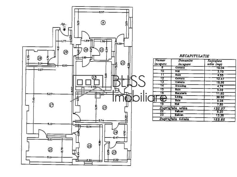 Apartament de Inchiriat Aviatiei | Promenada mall | Metro Pipera - 4 Camere - ID:143748 | Bliss Imobiliare / Photo 8 - BLISS Imobiliare