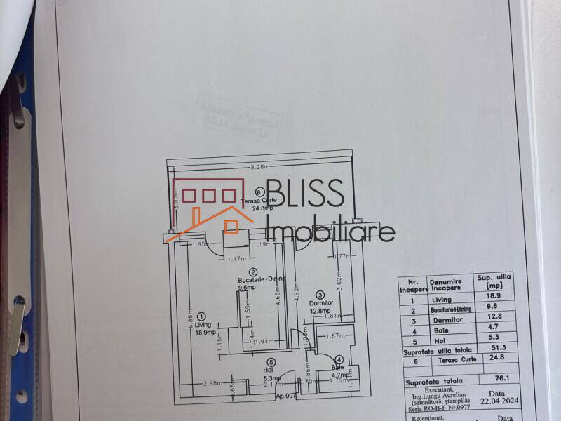 1-Bedroom Apartment With Private Garden - First Estated Pipera, Bucharest / Ilfov | Bliss Imobiliare / Photo 8 - BLISS Imobiliare