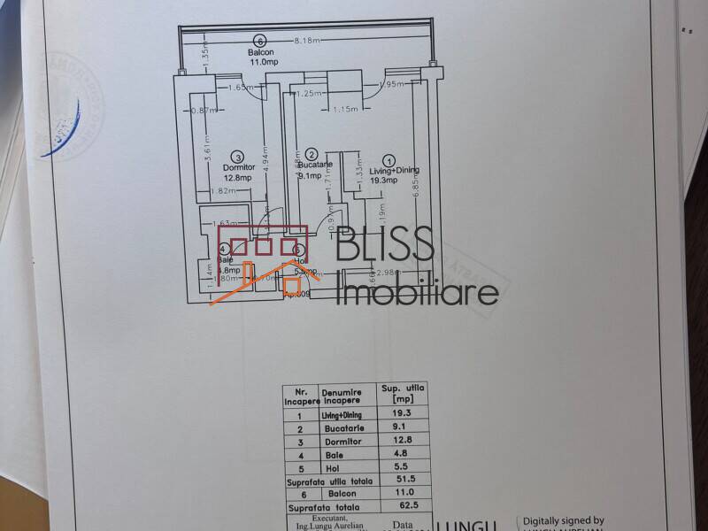 Apartament 2 Camere Complet Mobilat, 52mp In First Estates Pipera | Bliss Imobiliare / Photo 6 - BLISS Imobiliare