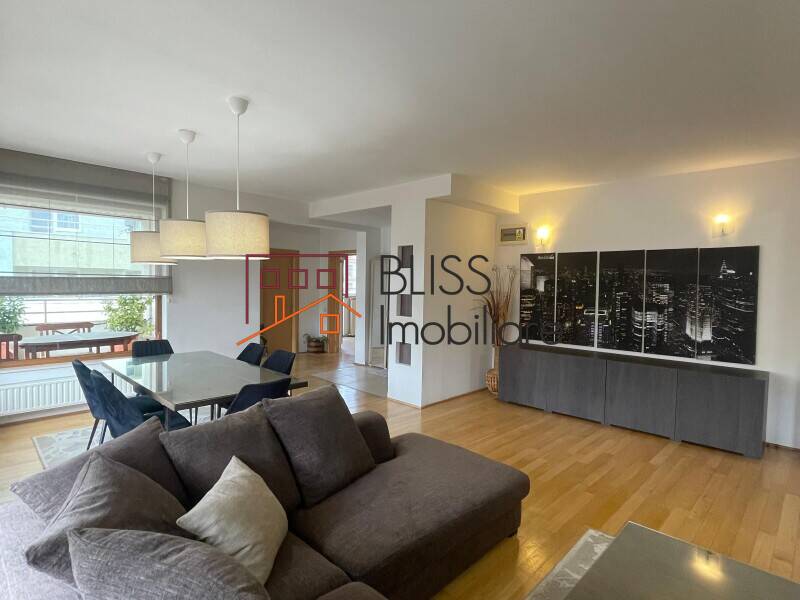 3-Bedroom Apartment Herastrau – 180 Sqm, 2 Parking, Elevator, Furnished, Bucharest | Bliss Imobiliare / Photo 4 - BLISS Imobiliare