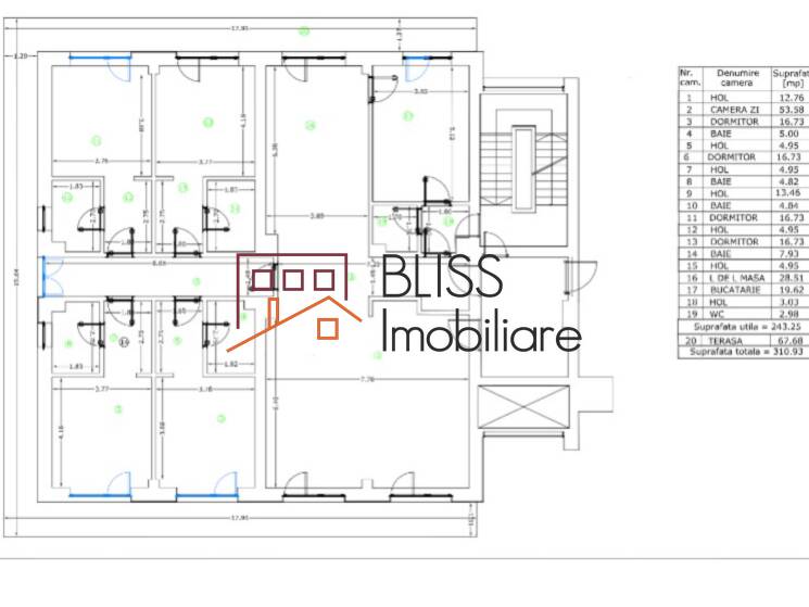 4-Bedroom Luxury Apartment In Kiseleff, 243sqm, Boutique Building, Bucharest | Bliss Imobiliare / Photo 38 - BLISS Imobiliare