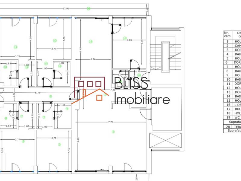 Apartament 5 Camere, 243mp, 2 Locuri De Parcare In Zona Kiseleff | Bliss Imobiliare / Photo 27 - BLISS Imobiliare