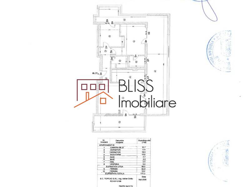 Penthouse Elegant Cu 2 Dormitoare Si Terasa Ampla | Bliss Imobiliare / Photo 13 - BLISS Imobiliare