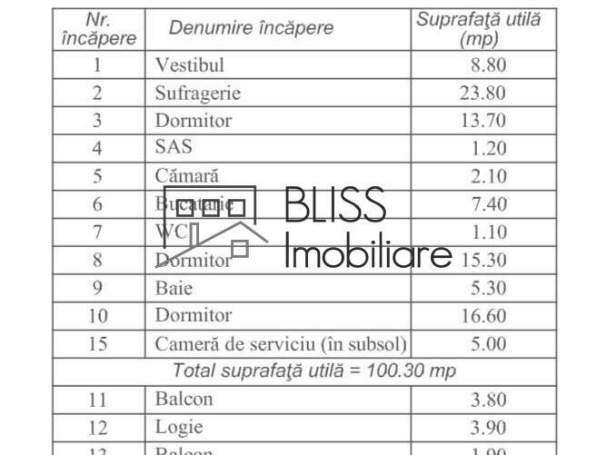 Apartament de Inchiriat Dorobanti | Primaverii | Kiseleff | Aviatorilor - 4 Camere - ID:4575 | Bliss Imobiliare / Photo 24 - BLISS Imobiliare