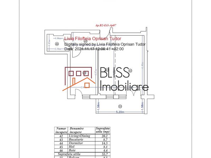 1-bedroom Apartment, Pool And Fitness, Grand Park Pipera, Bucharest / Ilfov | Bliss Imobiliare / Photo 21 - BLISS Imobiliare