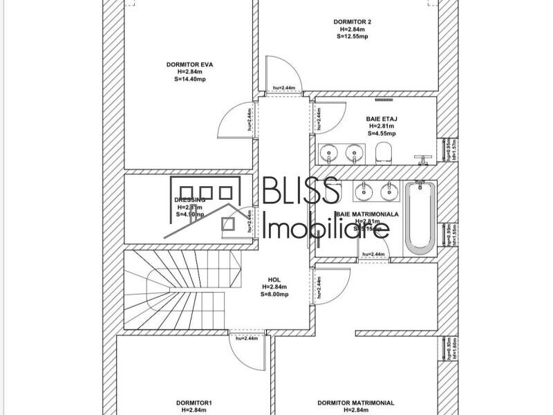 Vila 5 Camere Complet Mobilata Si Utilata, 161mp Utili | Bliss Imobiliare / Photo 16 - BLISS Imobiliare