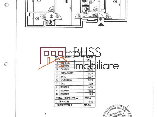 Apartament de Inchiriat Domenii | 1 Mai | Grivitei - 3 Camere - ID:125775 | Bliss Imobiliare / Photo 26 - BLISS Imobiliare