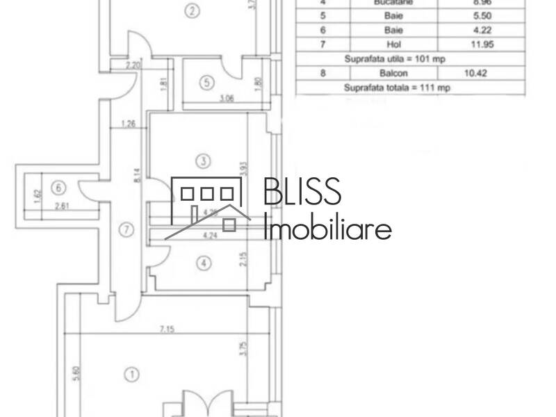 Apartament 3 Camere Laguna Residence – 100 Mp, Piscina, Parcare | Bliss Imobiliare / Photo 12 - BLISS Imobiliare