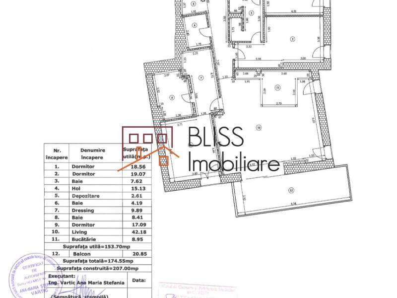 3-Bedroom Apartment One Floreasca Lake – 154 Sqm, Luxury, 2 Parking, Bucharest | Bliss Imobiliare / Photo 22 - BLISS Imobiliare