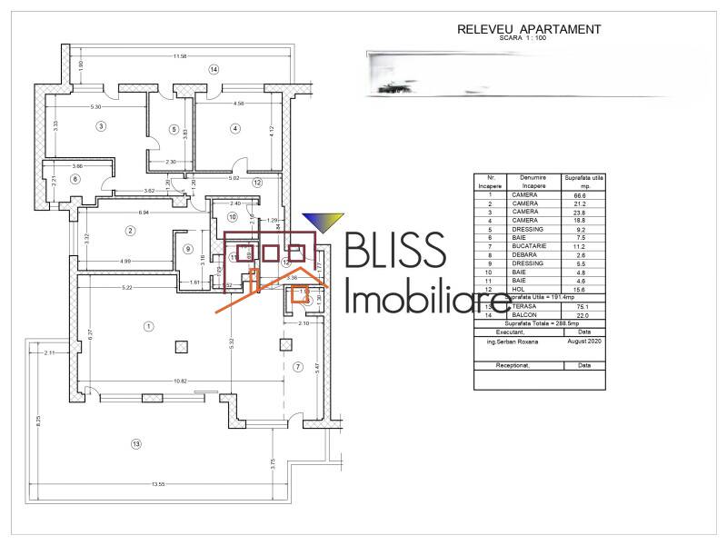 3-Bedroom Penthouse With 2 Balconies, Bucharest / Ilfov | Bliss Imobiliare / Photo 29 - BLISS Imobiliare