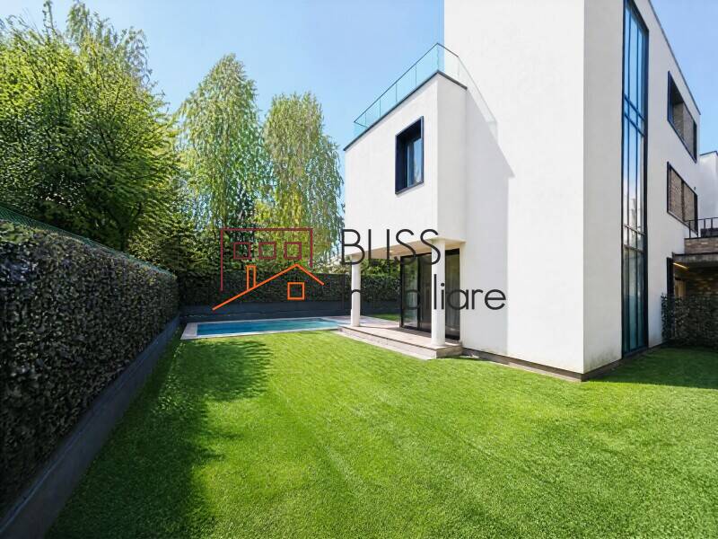 Furnished 3-Bedroom Villa, Private Pool, Garage | T9 Residence Pipera, Bucharest / Ilfov | Bliss Imobiliare / Photo 53 - BLISS Imobiliare
