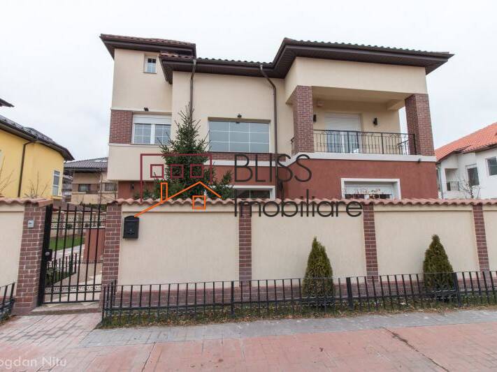 Villa for Rent Iancu Nicolae | Pipera, Bucharest / Ilfov - 6 Bedroom - ID:36899 | Bliss Imobiliare / Photo 1 - BLISS Imobiliare