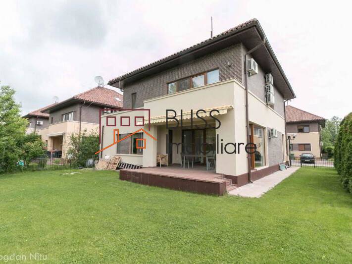 Villa for Rent Iancu Nicolae | Pipera, Bucharest / Ilfov - 5 Bedroom - ID:44350 | Bliss Imobiliare / Photo 2 - BLISS Imobiliare