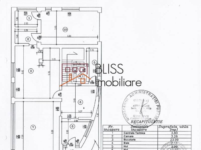 Villa for Sale Baneasa | Sisesti | Jandarmerie | Straulesti | Sector 1, Bucharest - 5 Bedroom - ID:44863 | Bliss Imobiliare / Photo 9 - BLISS Imobiliare