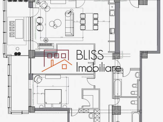 Apartment for Rent Iancu Nicolae | Pipera, Bucharest / Ilfov - 3 Bedroom - ID:51062 | Bliss Imobiliare / Photo 15 - BLISS Imobiliare