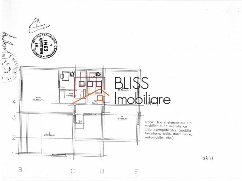 House for Rent Iancu Nicolae | Pipera, Bucharest / Ilfov - 5 Bedroom - ID:4374 | Bliss Imobiliare / Photo 45 - BLISS Imobiliare