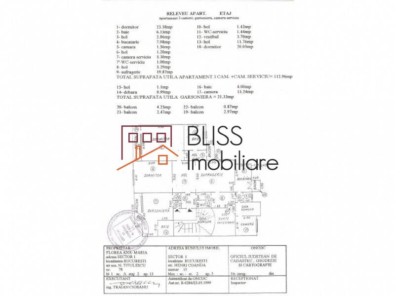 Apartament de Inchiriat KM 0 | Ultracentral - 4 Camere - ID:1805 | Bliss Imobiliare / Photo 9 - BLISS Imobiliare