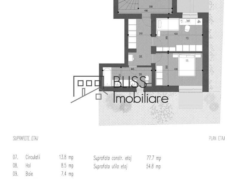 Villa for Sale Iancu Nicolae | Pipera, Bucharest / Ilfov - 3 Bedroom - ID:74356 | Bliss Imobiliare / Photo 5 - BLISS Imobiliare