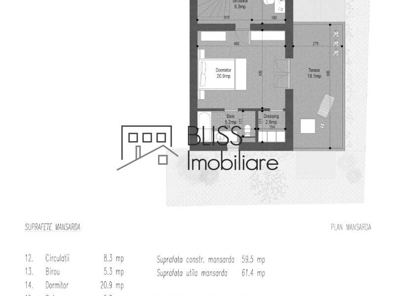 Vila de Vanzare Iancu Nicolae | Pipera - 4 Camere - ID:74356 | Bliss Imobiliare / Photo 6 - BLISS Imobiliare