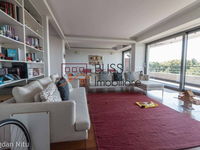 Apartament Penthouse de Inchiriat Herastrau | Nordului - 5 Camere - ID:8639 | Bliss Imobiliare / Photo 2 - BLISS Imobiliare