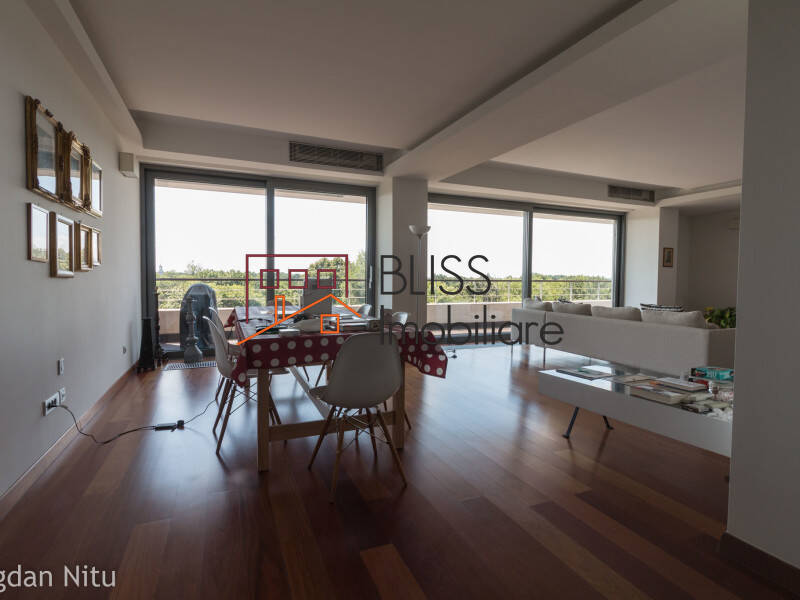 Penthouse apartment for Rent Herastrau | Nordului, Bucharest - 4 Bedroom - ID:8639 | Bliss Imobiliare / Photo 5 - BLISS Imobiliare