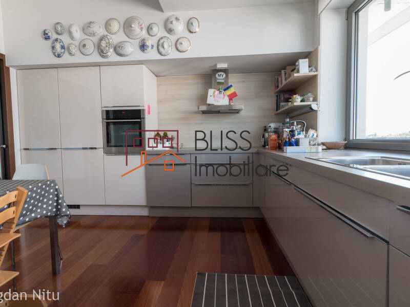 Penthouse apartment for Rent Herastrau | Nordului, Bucharest - 4 Bedroom - ID:8639 | Bliss Imobiliare / Photo 8 - BLISS Imobiliare