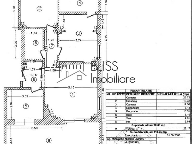 Apartament Cu 3 Camere | Bliss Imobiliare / Photo 22 - BLISS Imobiliare