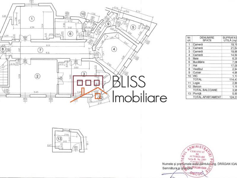 Apartament de Vanzare Berzei - 4 Camere - ID:88742 | Bliss Imobiliare / Photo 12 - BLISS Imobiliare