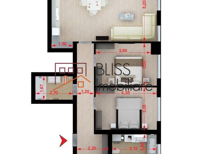 Apartament 4 Camere Laguna Residence | Bliss Imobiliare / Photo 17 - BLISS Imobiliare