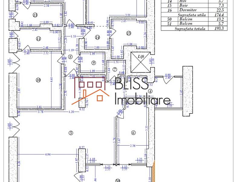 Apartament Cu 4 Camere In Dorobanti, 2 Locuri De Parcare, 174mp | Bliss Imobiliare / Photo 8 - BLISS Imobiliare
