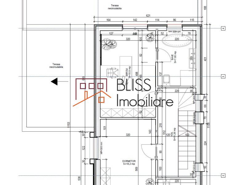 Villa for Rent Iancu Nicolae | Pipera, Bucharest / Ilfov - 3 Bedroom - ID:94046 | Bliss Imobiliare / Photo 37 - BLISS Imobiliare