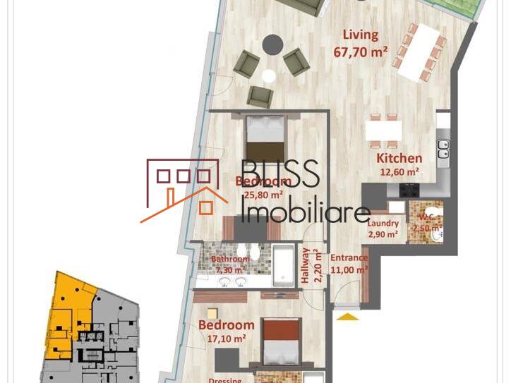 Apartament Premium Cu 3 Camere In Floreasca | Bliss Imobiliare / Photo 21 - BLISS Imobiliare