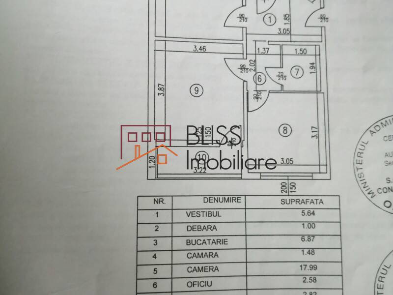 Apartament 3 Camere Dec. Brancoveanu | Bliss Imobiliare / Photo 18 - BLISS Imobiliare