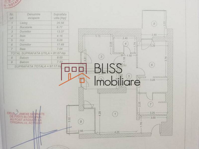 Apartament de Inchiriat Herastrau | Nordului - 3 Camere - ID:104462 | Bliss Imobiliare / Photo 14 - BLISS Imobiliare